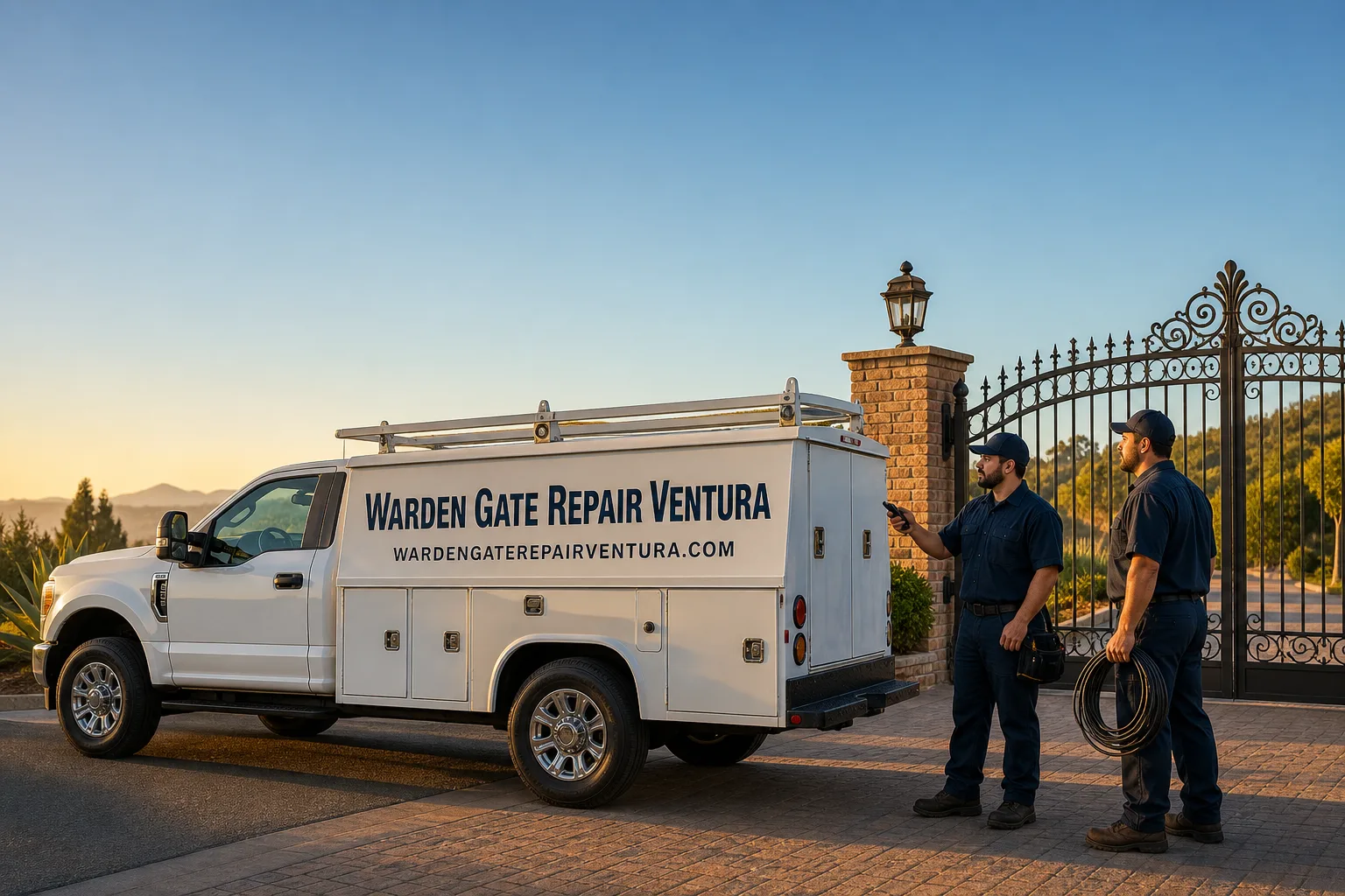 Warden Gate Repair Ventura gate repair team